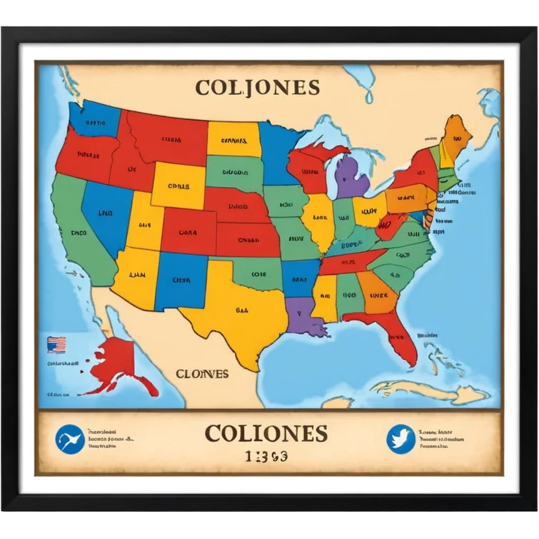 13 colonies emoji