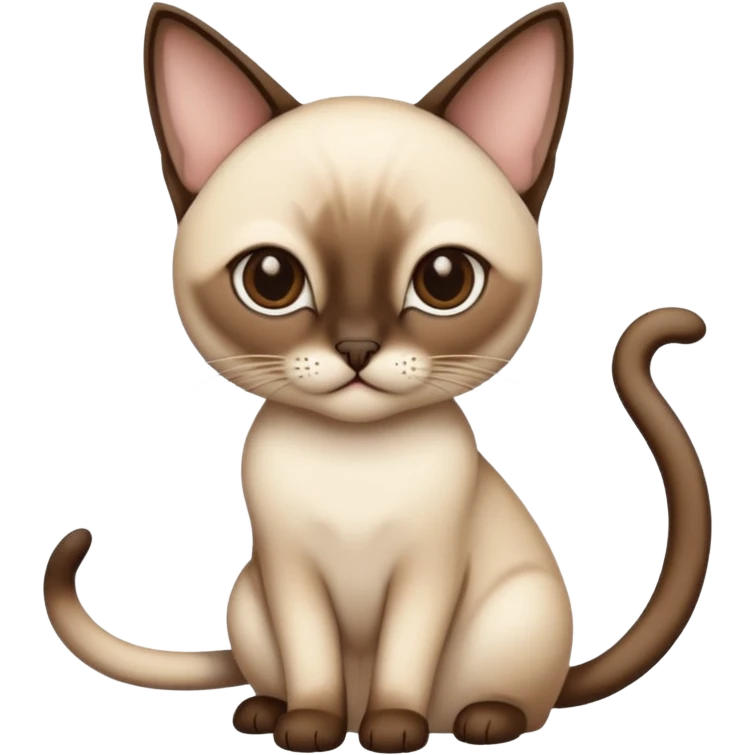 Siamese cat emoji