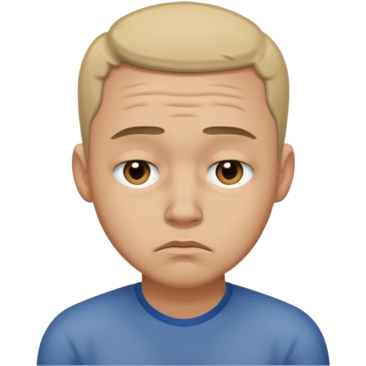 Создай эмодзи безработного мужчины emoji