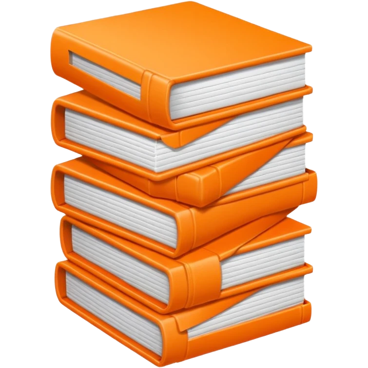Orange files emoji