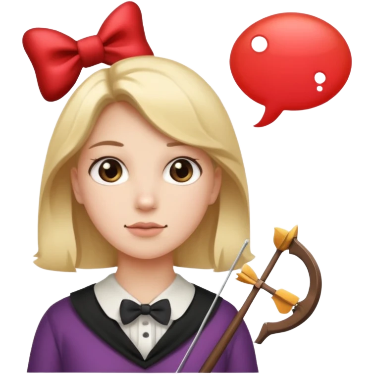 🎀🗯️ emoji