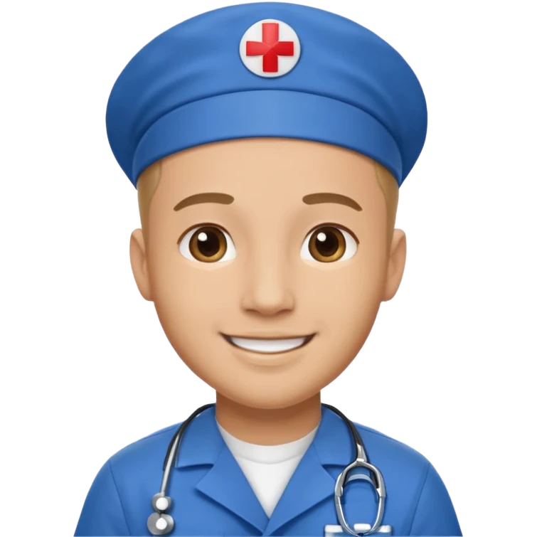 a male nurse  emoji