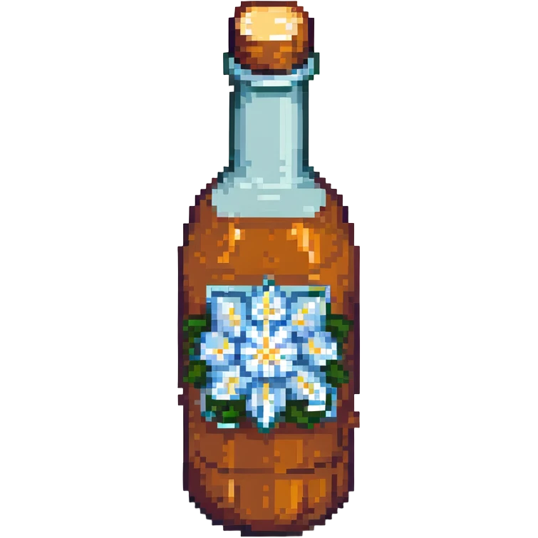 Бутылка Borjomi, no background emoji