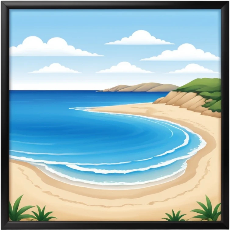 sea view emoji