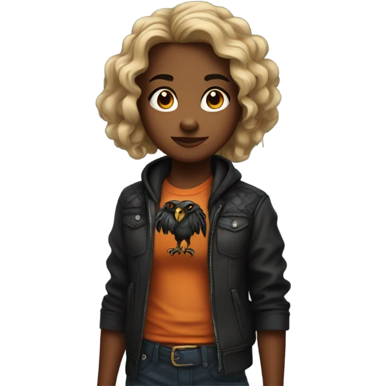 Hawk Utah girl venom emoji