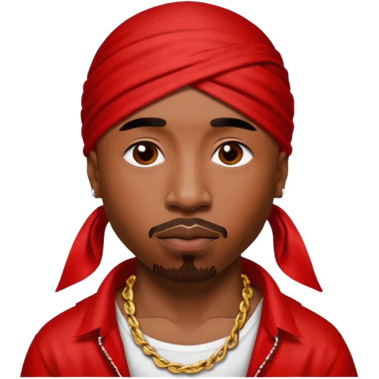 2Pac  emoji