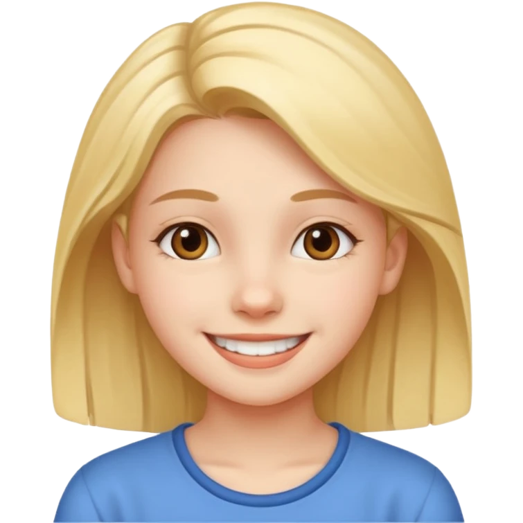 Stikers of a girl which ha 15 years old emoji