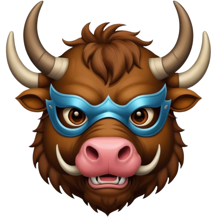 bull with mask  emoji