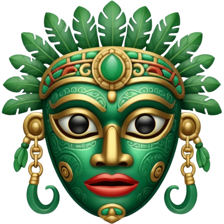  Mayan mask  emoji
