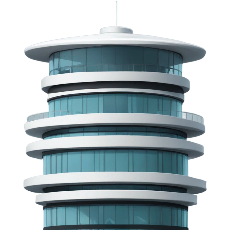 modern control tower emoji