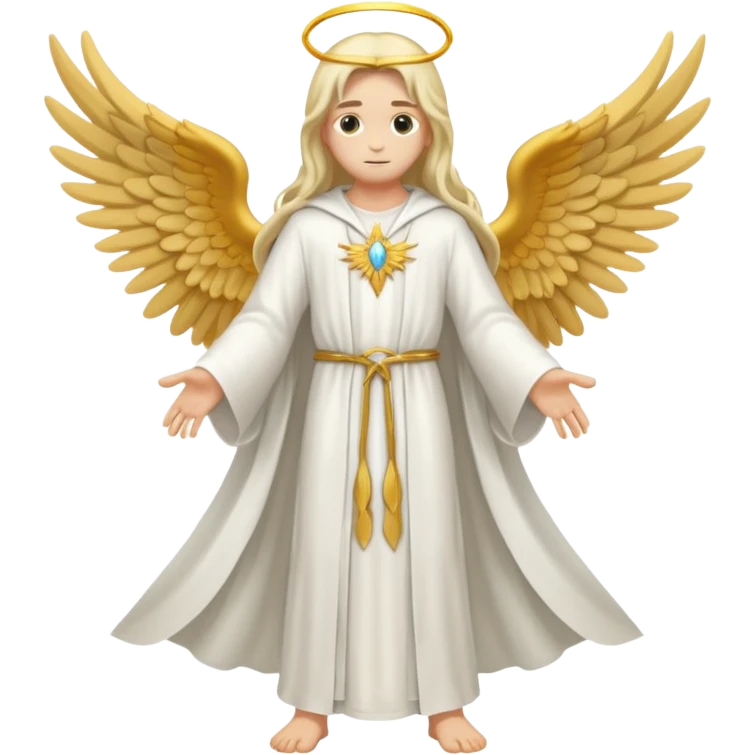 Archangel Uriel full body emoji