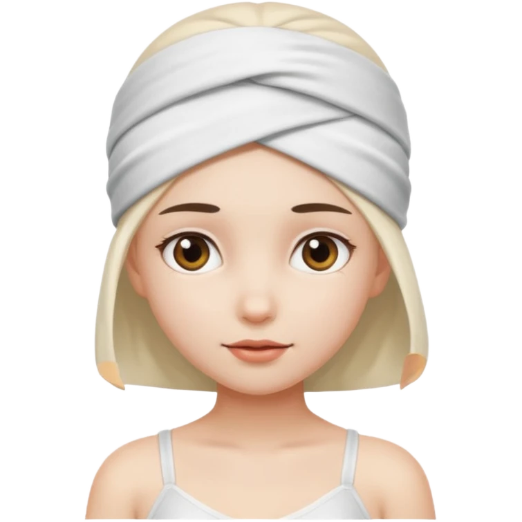 Трусы на голове у девушки emoji