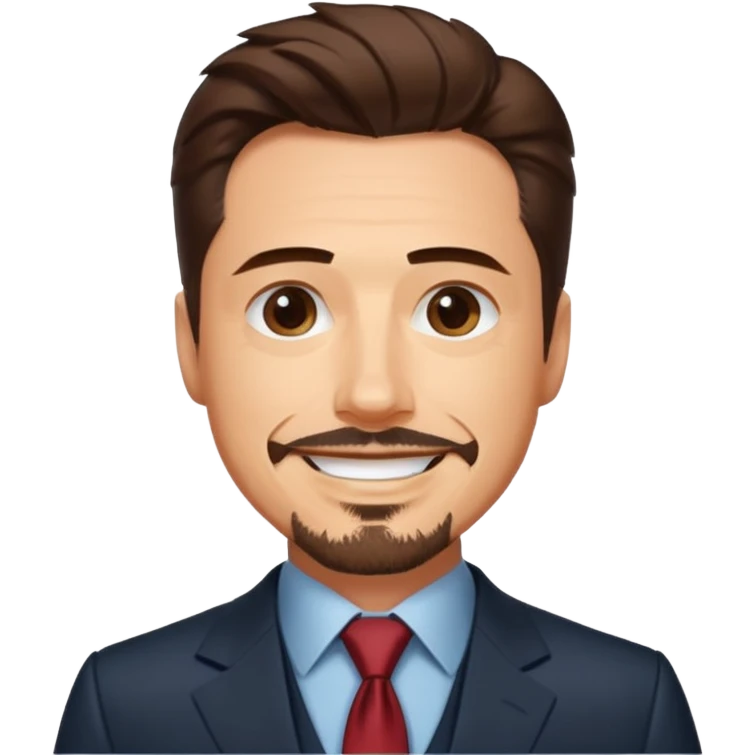 happy tony stark emoji