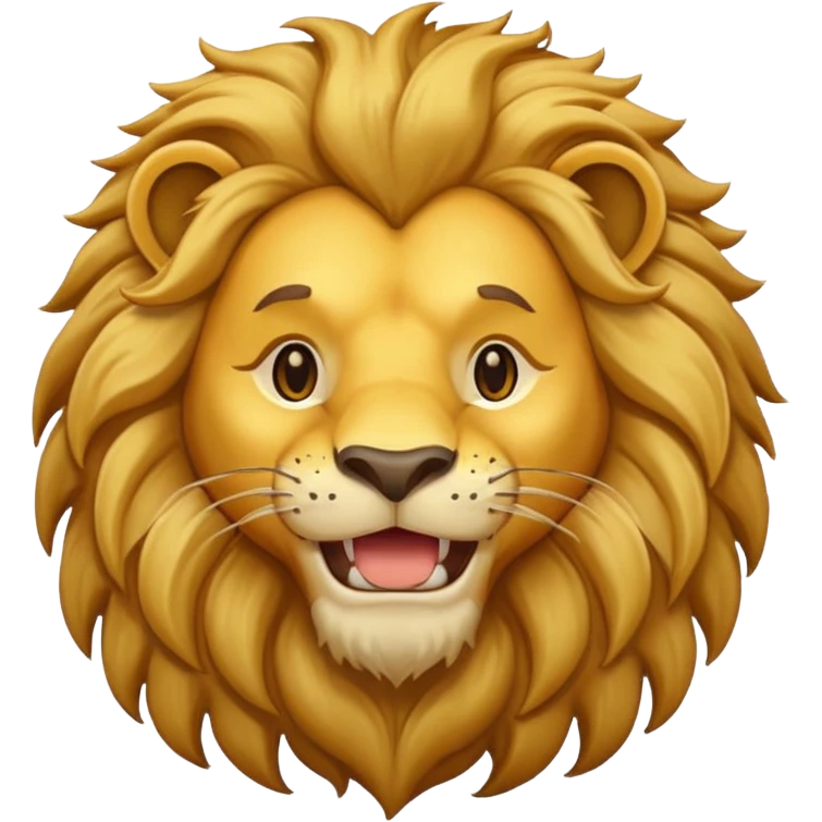 lion say hello emoji