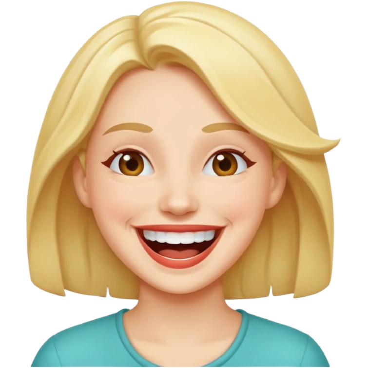 👩🏻😂 emoji