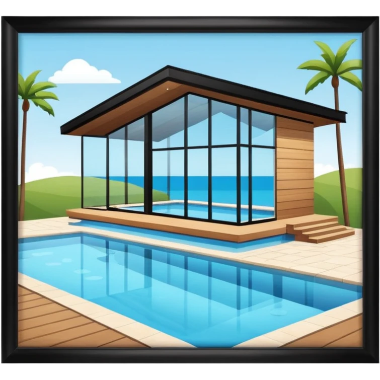 pool house emoji