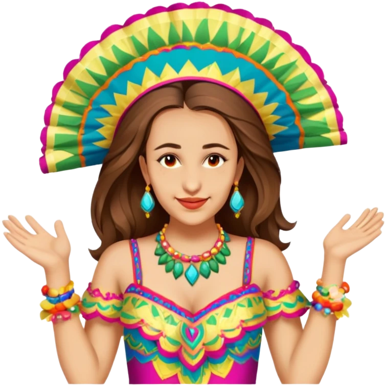 Fiesta Reveler emoji