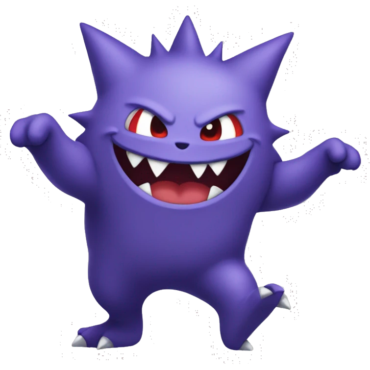 Dancing Gengar emoji