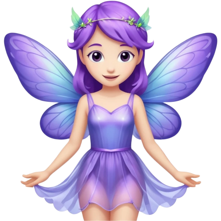 purple fairies emoji