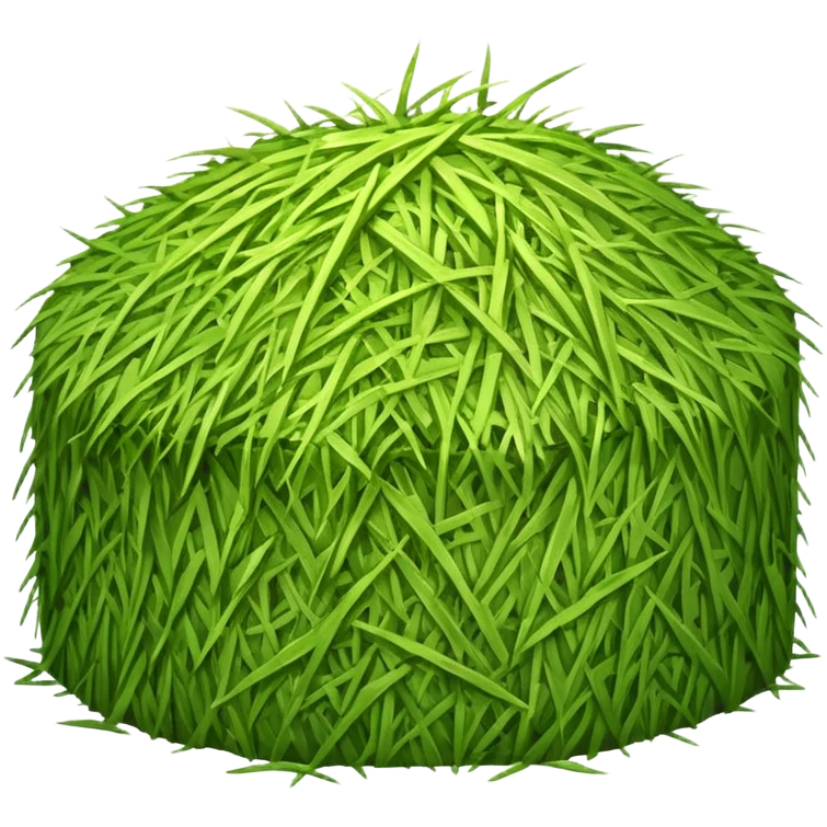 green hay emoji