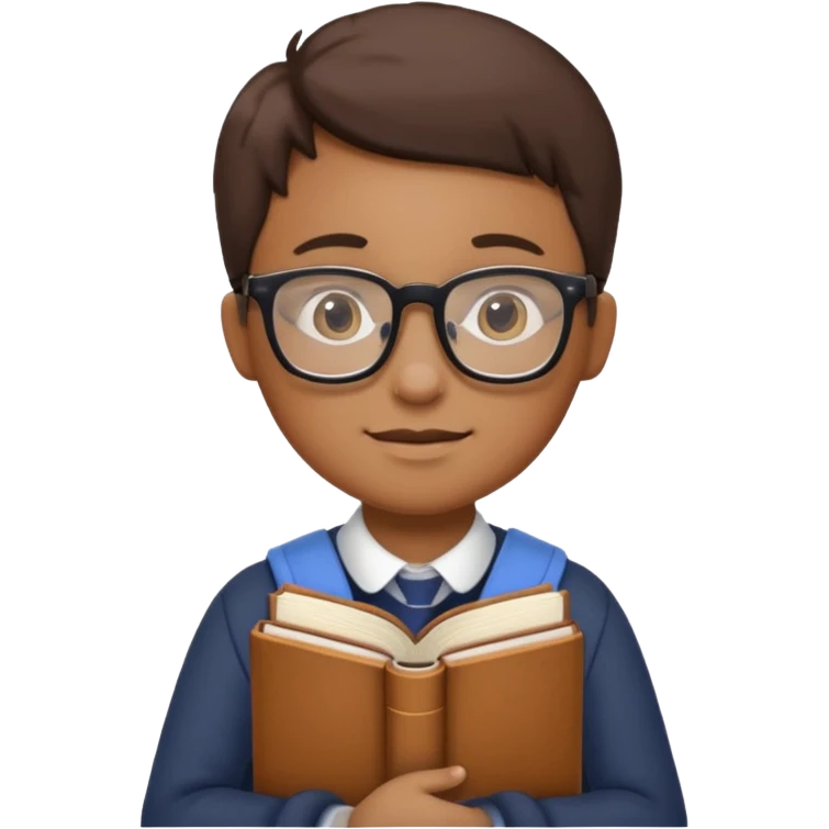 Preparing for school emoji