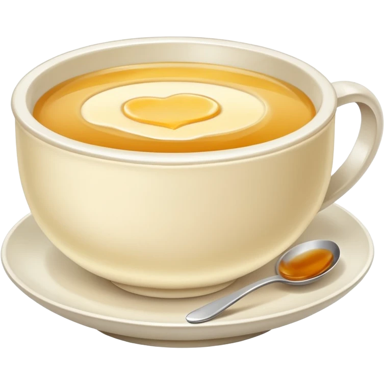 Broth, milk. emoji