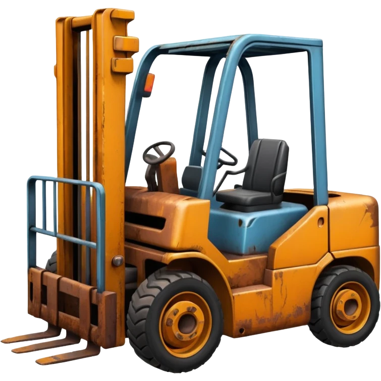 broken forklift emoji