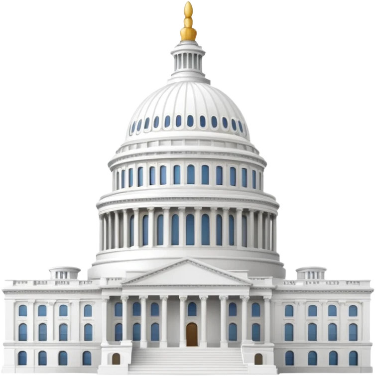 US capital dome emoji