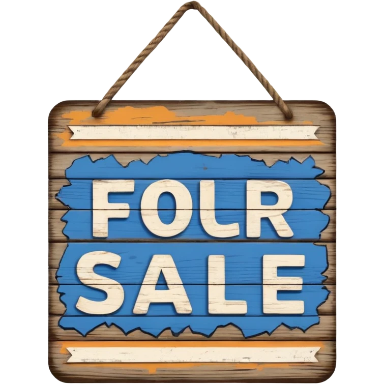 for sale sign emoji