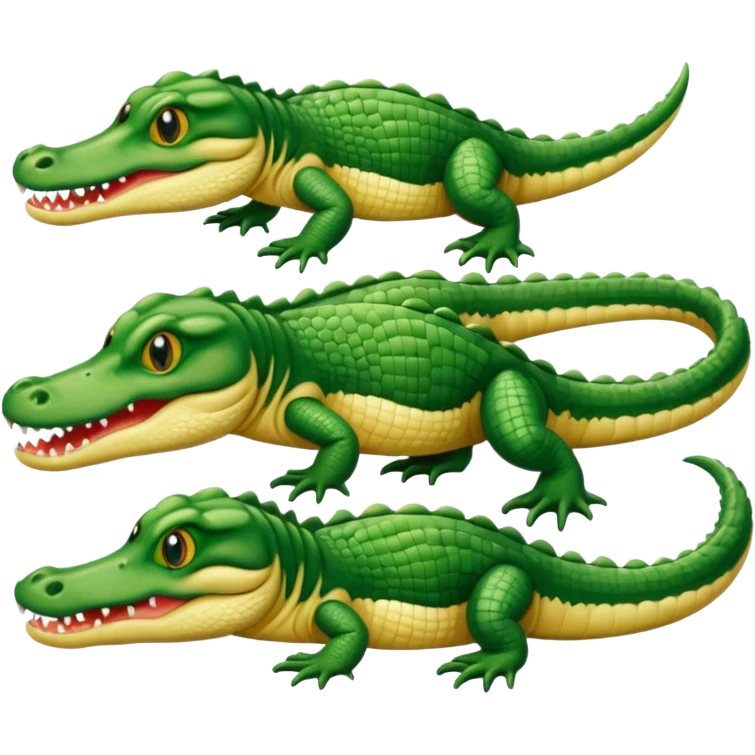 Baby gators emoji