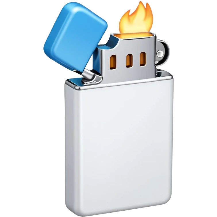 white lighter emoji
