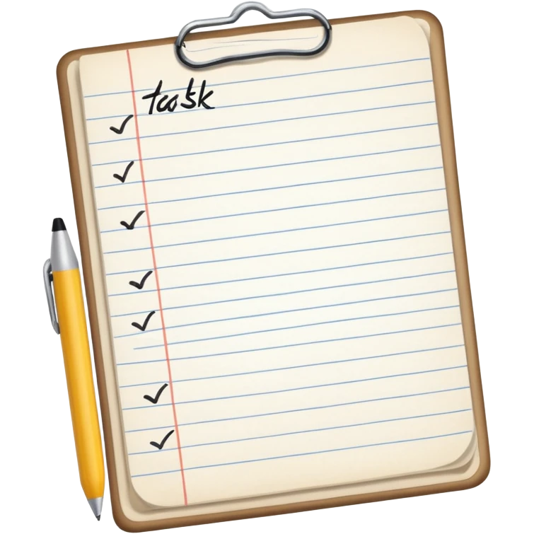 personal tasks emoji