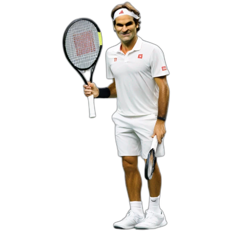Roger Federer emoji