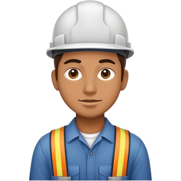 Worker full height emoji