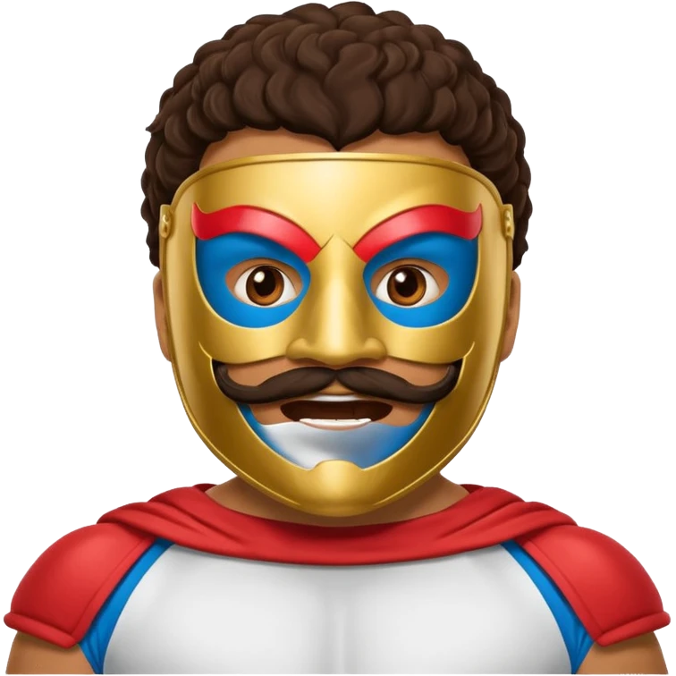 Create a Nacho Libre emoji for a teams chat but make it more original style to the movie emoji