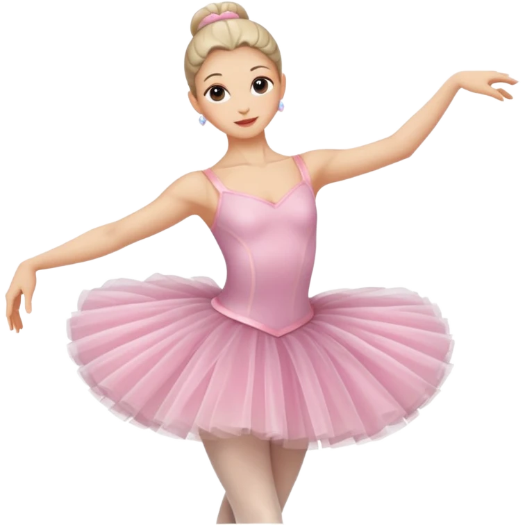Ballerina above 40 years woman emoji
