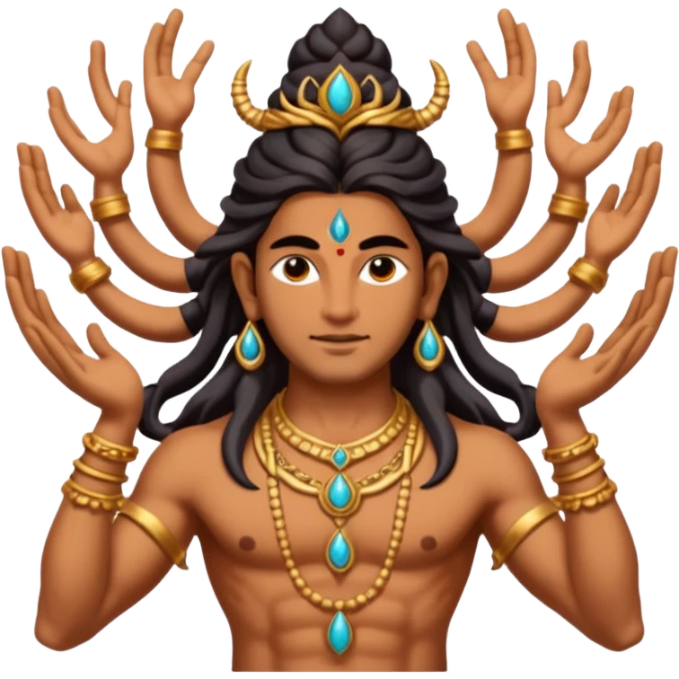 shiva multibrazo emoji