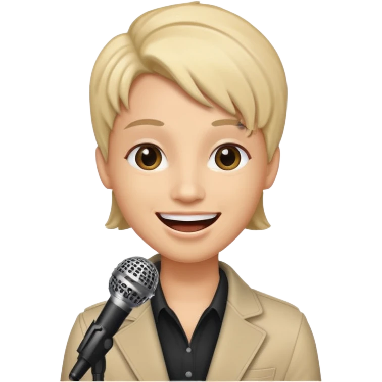 singer emoji