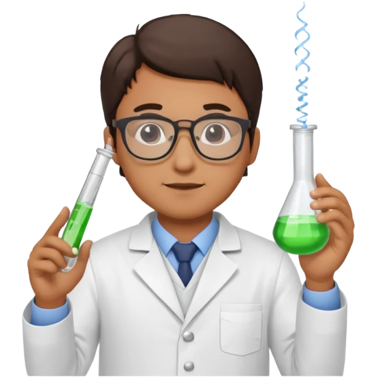 Lab technologist male emoji