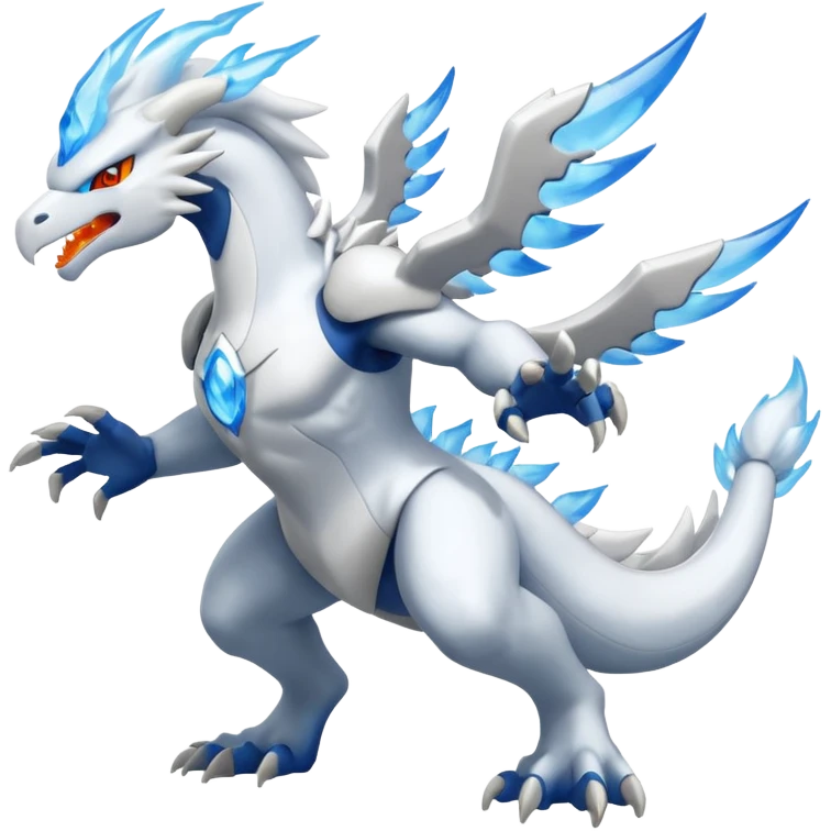 Kyurem-Reshiram-fusion (full body) emoji