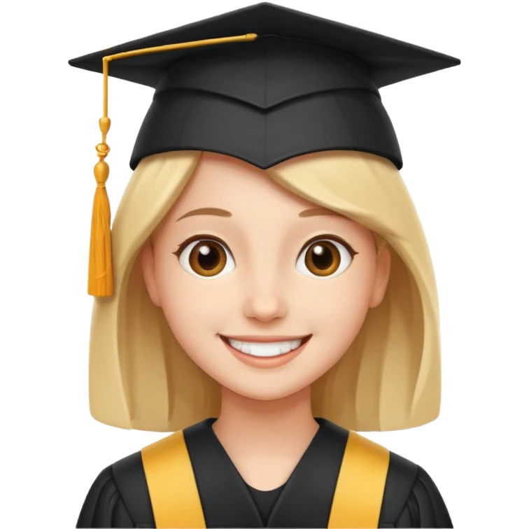 happy student emoji