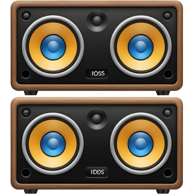 monitor speakers emoji