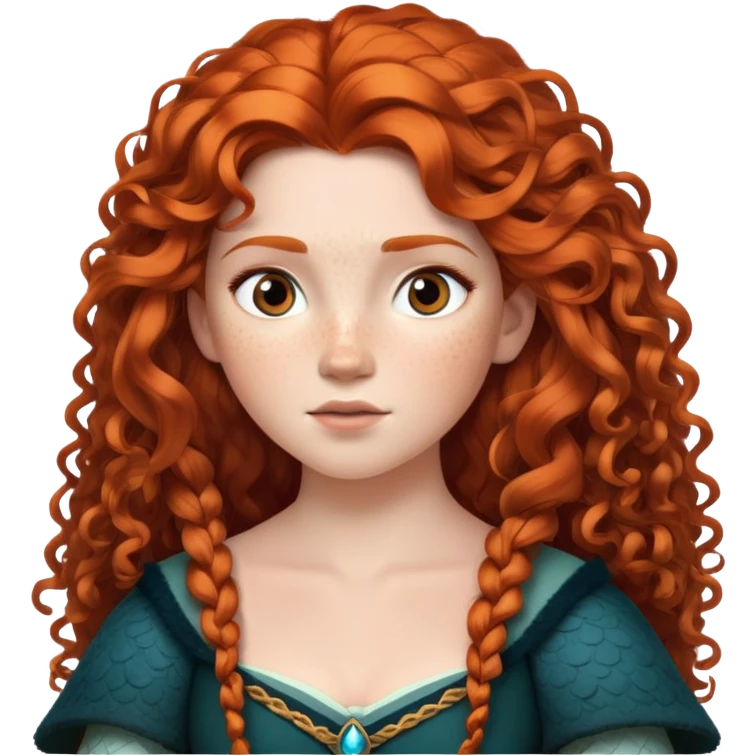 princess merida  emoji