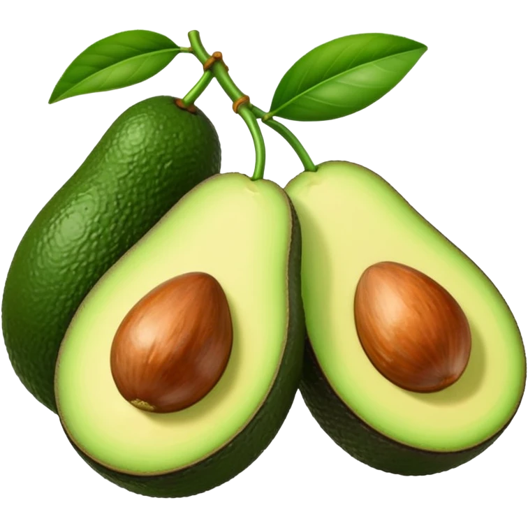 more avocados whithout seed emoji