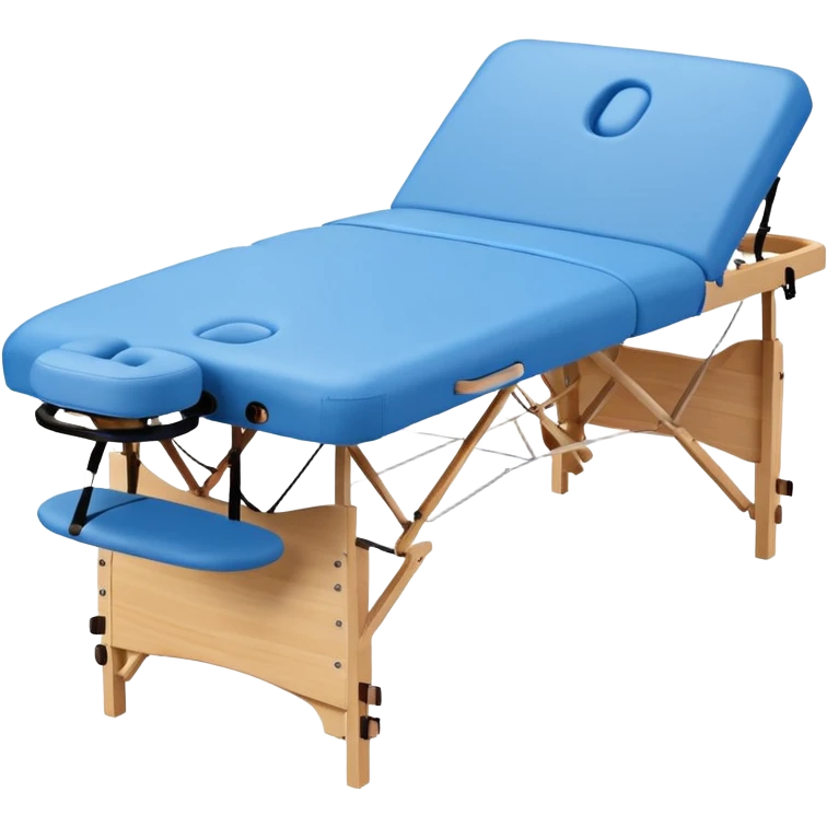 massage table blue emoji