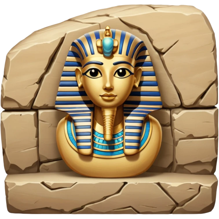 taştan yapılmıs Egyptian materyal emoji