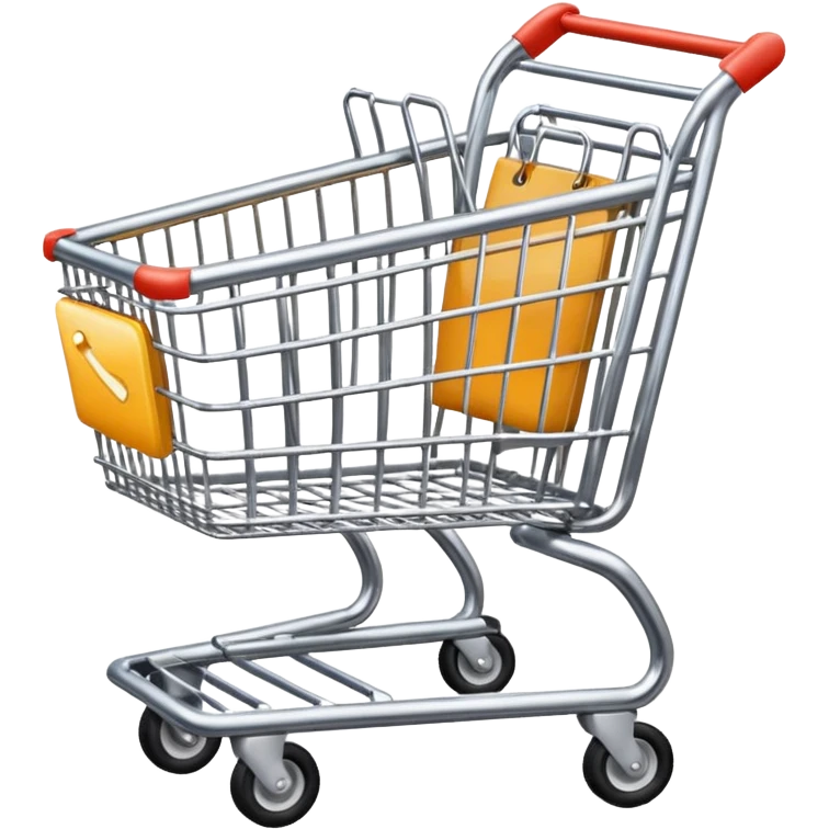 Shopping cart emoji