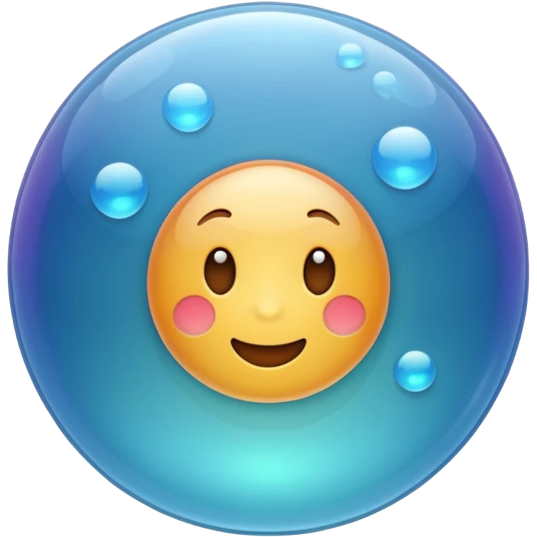 прозрачный пузырь пнг  emoji