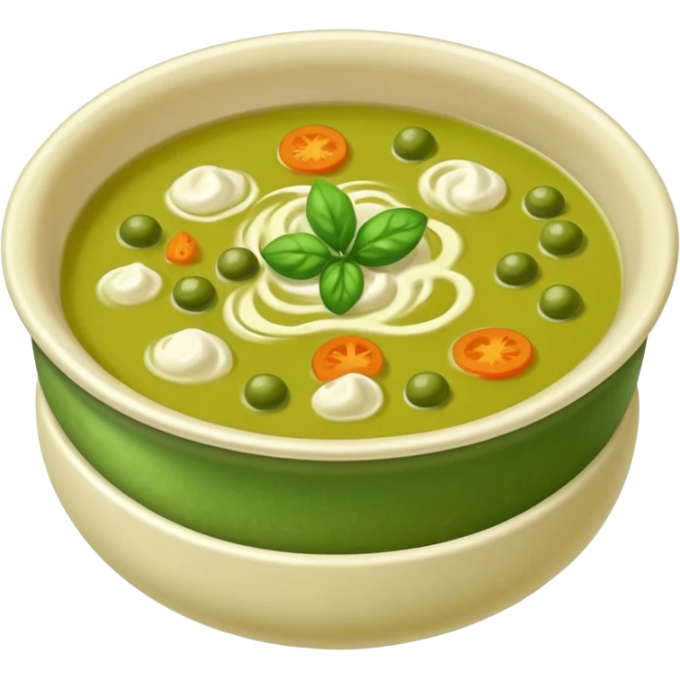 Mung bean soup emoji