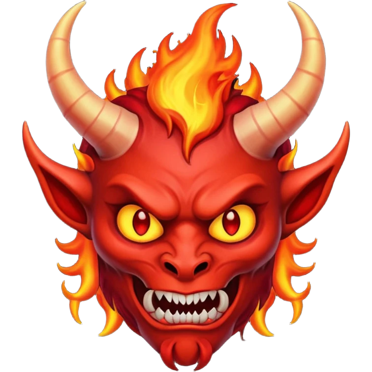 👺🔥 emoji